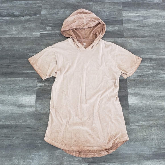 Enter The Void Other - Chocolate Faded ETV Hooded Short Sleeve